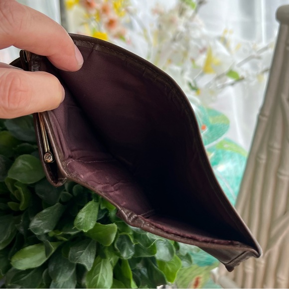 Vintage 70s Christian Dior Diorissimo oblique monogram wallet Leather canvas - Picture 16 of 16